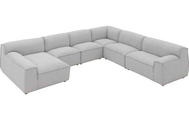 Goossens excellent u bank sens bruin stof - 8251660-goossens-excellent-sens-bank-stof-bruin-04