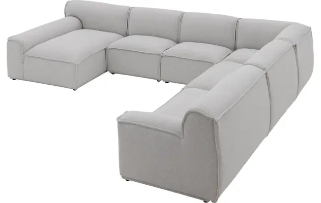 Goossens excellent u bank sens bruin stof - 8251660-goossens-excellent-sens-bank-stof-bruin-06