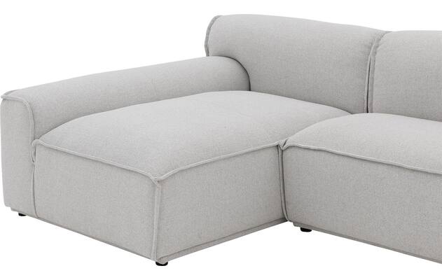 Goossens excellent loungebank sens bruin stof - 8251678-goossens-excellent-sens-bank-stof-bruin-06