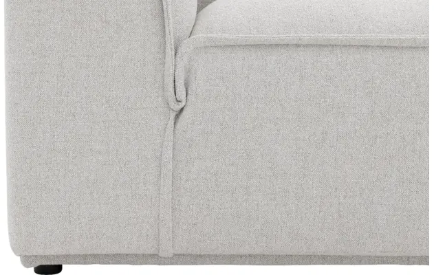 Goossens excellent loungebank sens bruin stof - 8251678-goossens-excellent-sens-bank-stof-bruin