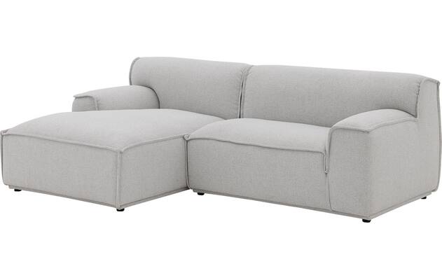 Goossens excellent loungebank sens bruin stof - 8251679-goossens-excellent-sens-bank-stof-bruin-02