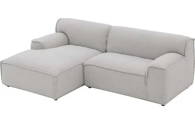 Goossens excellent loungebank sens bruin stof - 8251679-goossens-excellent-sens-bank-stof-bruin-04