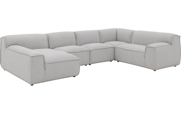 Goossens excellent u bank sens bruin stof - 8251680-goossens-excellent-sens-bank-stof-bruin-02