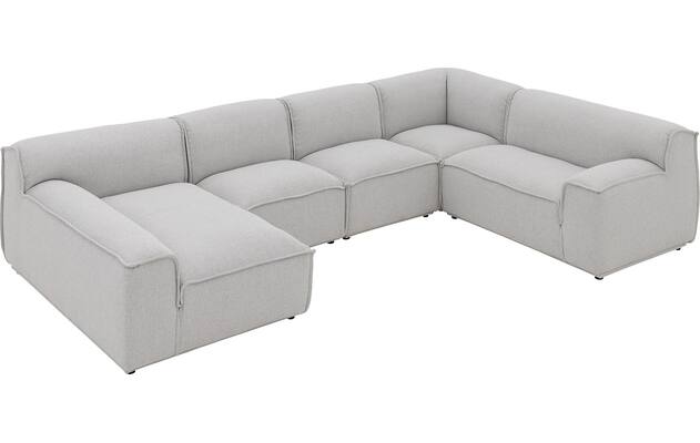 Goossens excellent u bank sens bruin stof - 8251680-goossens-excellent-sens-bank-stof-bruin-05