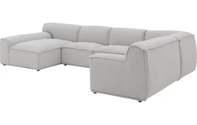 Goossens excellent u bank sens bruin stof - 8251680-goossens-excellent-sens-bank-stof-bruin-06