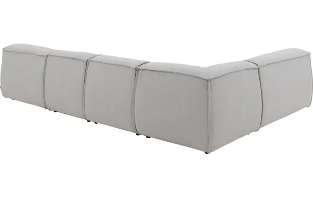 Goossens excellent u bank sens bruin stof - 8251681-gespiegeld-05