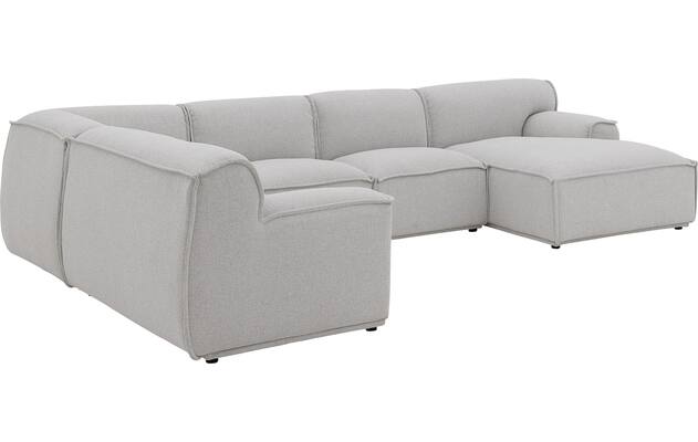 Goossens excellent u bank sens bruin stof - 8251681-gespiegeld-07
