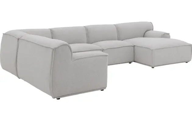 Goossens excellent u bank sens bruin stof - 8251681-gespiegeld-07