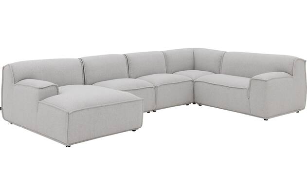 Goossens excellent u bank sens bruin stof - 8251681-goossens-excellent-sens-bank-stof-bruin-02