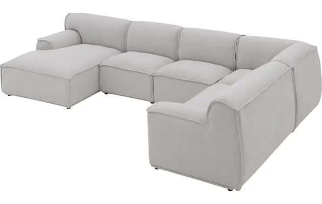 Goossens excellent u bank sens bruin stof - 8251681-goossens-excellent-sens-bank-stof-bruin-07