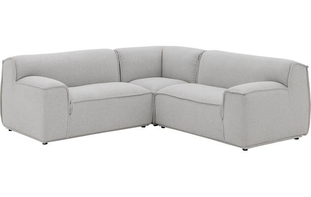 Goossens excellent hoekbank sens bruin stof - 8251682-goossens-excellent-sens-bank-stof-bruin-02