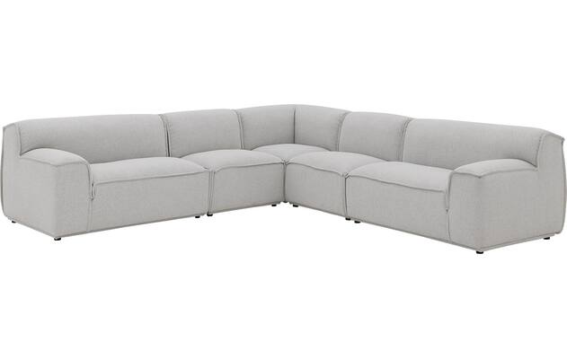 Goossens excellent hoekbank sens bruin stof - 8251683-goossens-excellent-sens-bank-stof-bruin-02