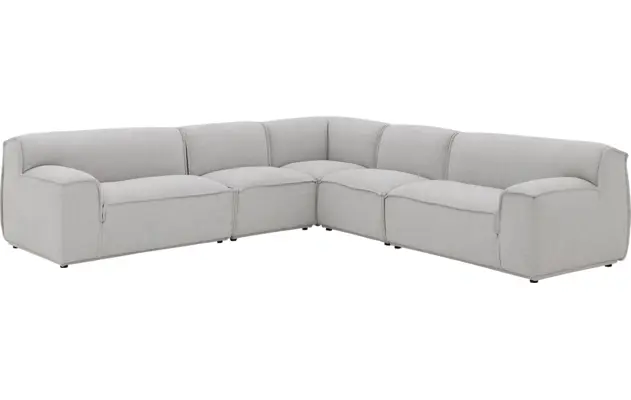 Goossens excellent hoekbank sens bruin stof - 8251683-goossens-excellent-sens-bank-stof-bruin-02