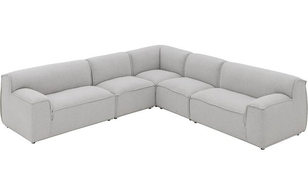 Goossens excellent hoekbank sens bruin stof - 8251683-goossens-excellent-sens-bank-stof-bruin-04
