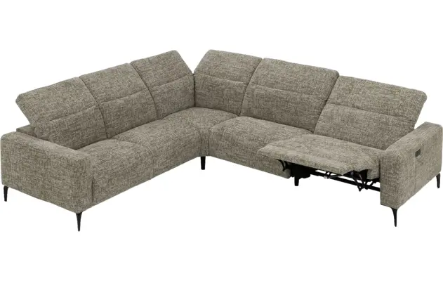 Goossens hoekbank apollo groen stof - 8251684-gespiegeld-10