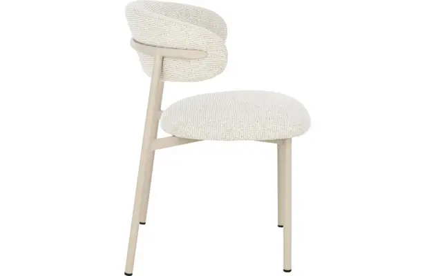 Goossens basic eetkamerstoel siem beige stof - 8251688-goossens-basic-siem-eetkamerstoel-stof-wit-03