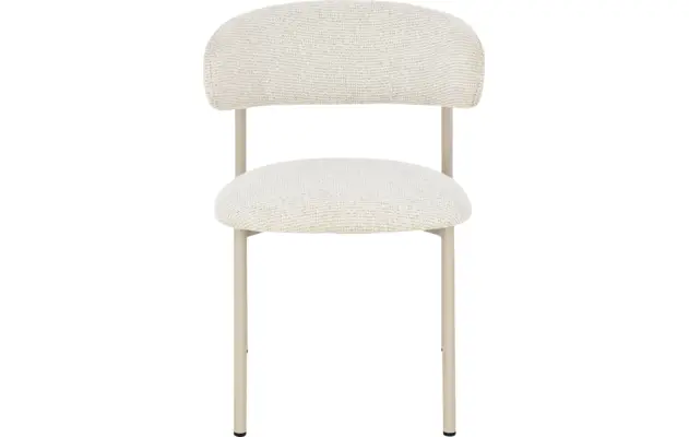 Goossens basic eetkamerstoel siem beige stof - 8251688-goossens-basic-siem-eetkamerstoel-stof-wit-04