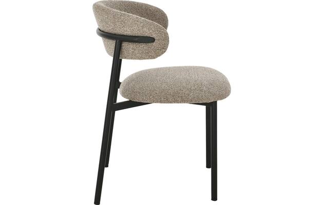 Goossens basic eetkamerstoel siem bruin stof - 8251689-goossens-basic-siem-eetkamerstoel-stof-bruin-03