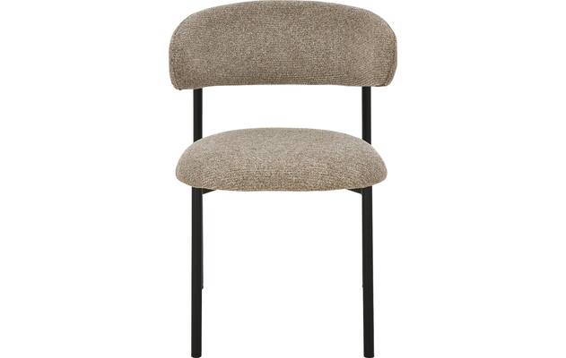 Goossens basic eetkamerstoel siem bruin stof - 8251689-goossens-basic-siem-eetkamerstoel-stof-bruin-04