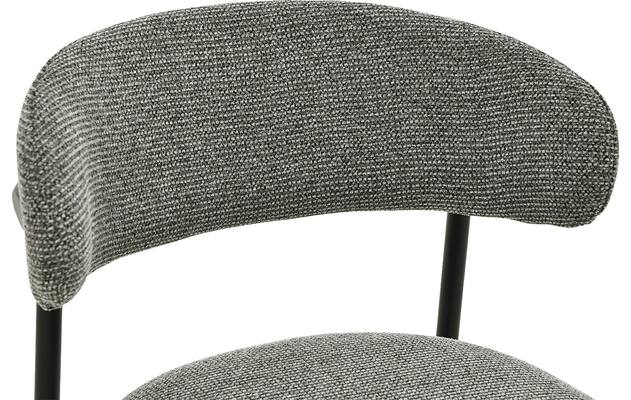 Goossens basic eetkamerstoel siem grijs stof - 8251690-goossens-basic-siem-eetkamerstoel-stof-grijs-05