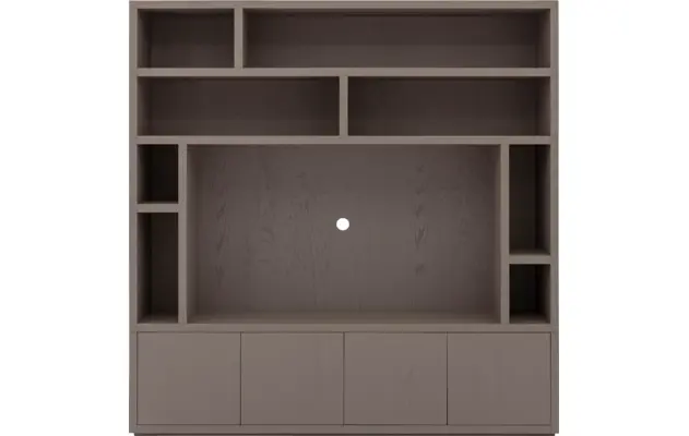 Goossens tv meubel barcelona bruin eiken - 8251691-goossens-barcelona-tv-meubel-eiken-bruin-02
