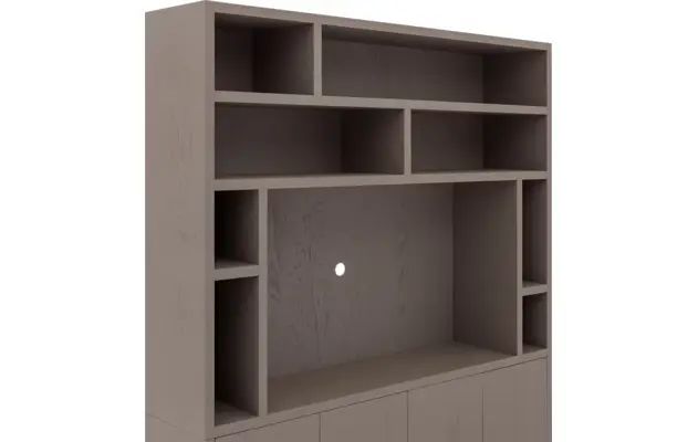 Goossens tv meubel barcelona bruin eiken - 8251691-goossens-barcelona-tv-meubel-eiken-bruin-07
