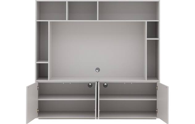 Goossens basic tv meubel madrid grijs melamine - 8251693-goossens-basic-madrid-tv-meubel-melamine-grijs-03