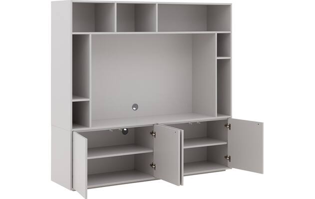 Goossens basic tv meubel madrid grijs melamine - 8251693-goossens-basic-madrid-tv-meubel-melamine-grijs-06