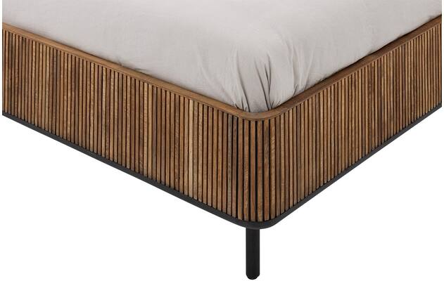 Goossens bedframe adel bruin teak - 8251698-goossens-adel-bedframe-teak-05