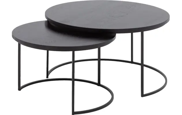 Goossens salontafel iras zwart eiken - 8251699-goossens-iras-salontafel-eiken-01