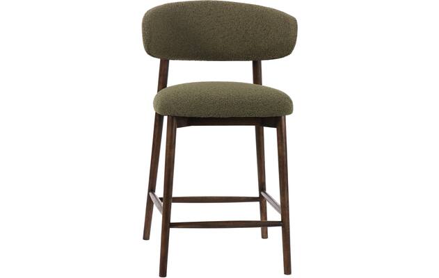 Goossens counterstoel diede groen stof - 8251701-goossens-diede-barstoel-stof-04