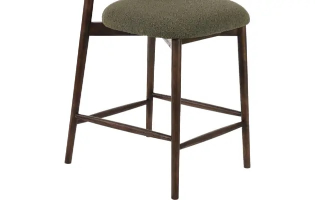 Goossens counterstoel diede groen stof - 8251701-goossens-diede-barstoel-stof-07