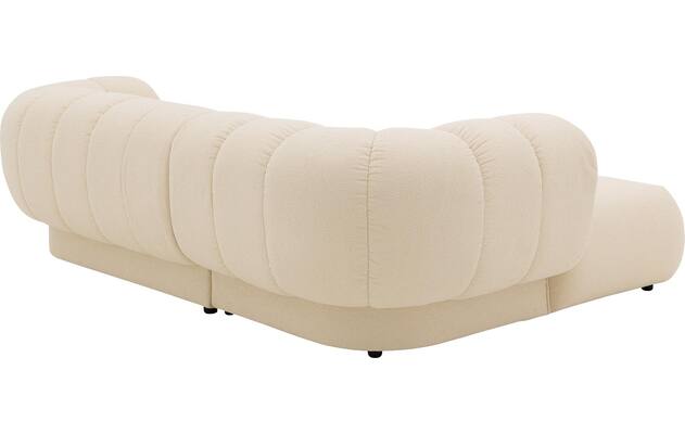 Goossens hoekbank weave wit stof - 8251716-gespiegeld-04