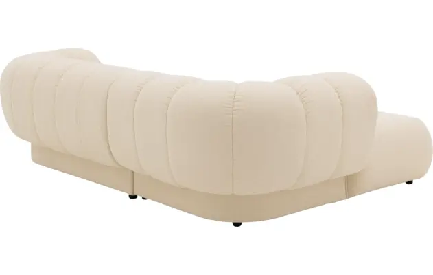Goossens hoekbank weave wit stof - 8251716-gespiegeld-04