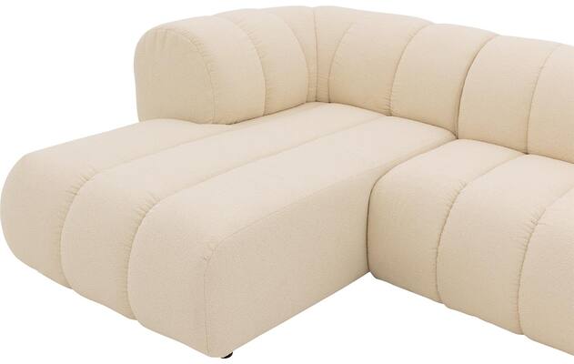 Goossens hoekbank weave wit stof - 8251716-gespiegeld-08