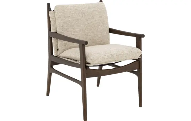 Goossens eetkamerstoel alison beige stof - 8252063-goossens-alison-eetkamerstoel-stof-wit-01