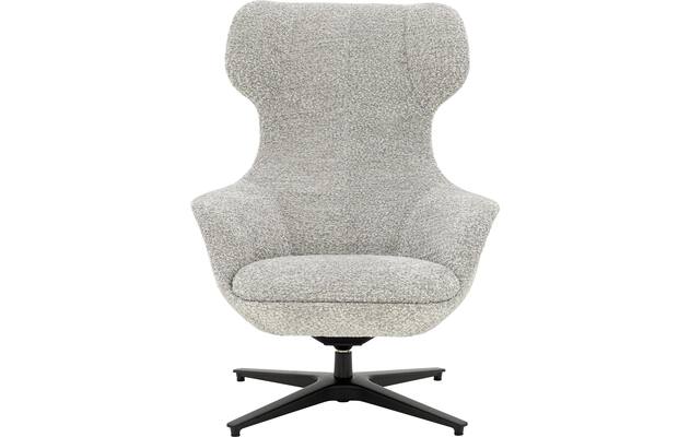 Goossens excellent draaifauteuil piemonte grijs stof - 8252070-goossens-excellent-piemonte-fauteuil-stof-03