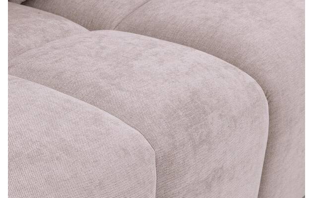 Goossens excellent hoekbank kubus beige stof - 8252075-gespiegeld-09