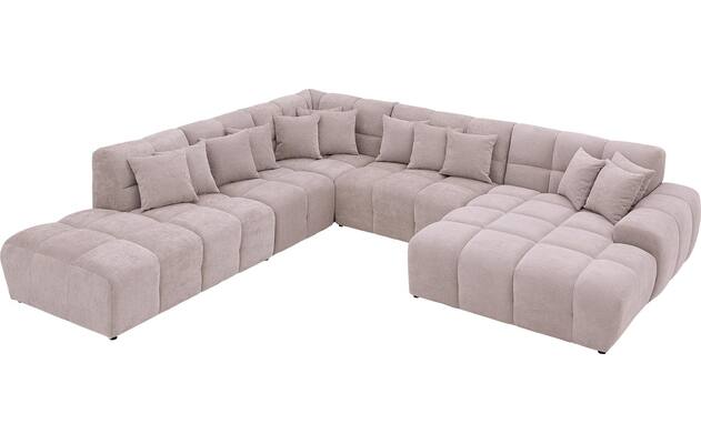 Goossens excellent u bank kubus beige stof - 8252077-gespiegeld-05