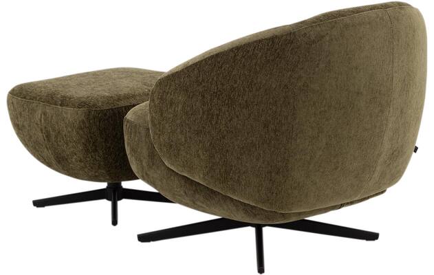 Goossens draaifauteuil saar groen stof - 8252084-goossens-saar-fauteuil-stof-02