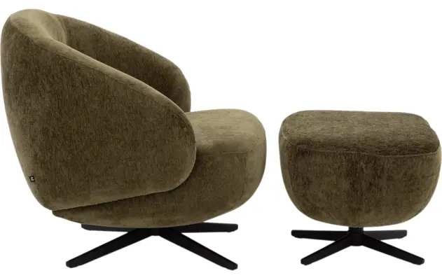 Goossens draaifauteuil saar groen stof - 8252084-goossens-saar-fauteuil-stof-03