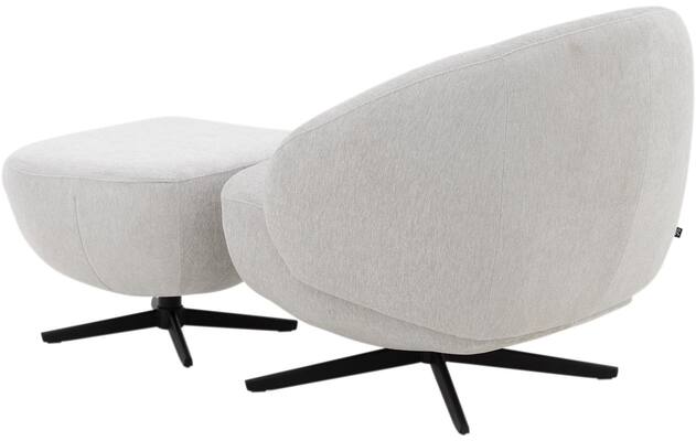 Goossens draaifauteuil saar beige stof - 8252085-goossens-saar-fauteuil-stof-02