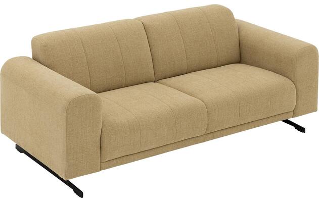 Goossens zitbank mellow geel stof - 8252086-goossens-mellow-bank-stof-geel-04