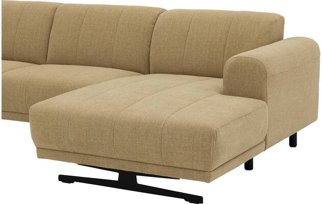 Goossens u bank mellow geel stof - 8252087-gespiegeld-06