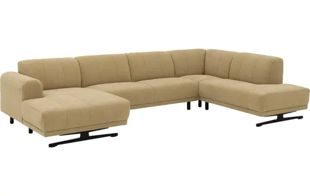 Goossens u bank mellow geel stof - 8252087-goossens-mellow-bank-stof-geel-02
