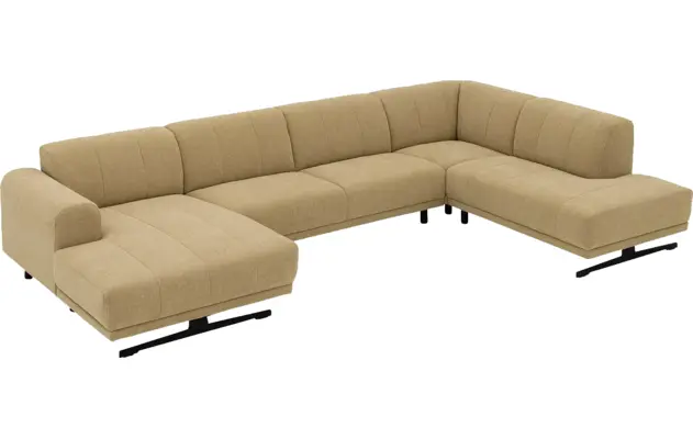 Goossens u bank mellow geel stof - 8252087-goossens-mellow-bank-stof-geel-03