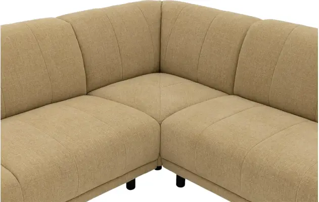 Goossens u bank mellow geel stof - 8252087-goossens-mellow-bank-stof-geel-06