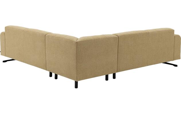 Goossens hoekbank mellow geel stof - 8252088-goossens-mellow-bank-stof-geel-05