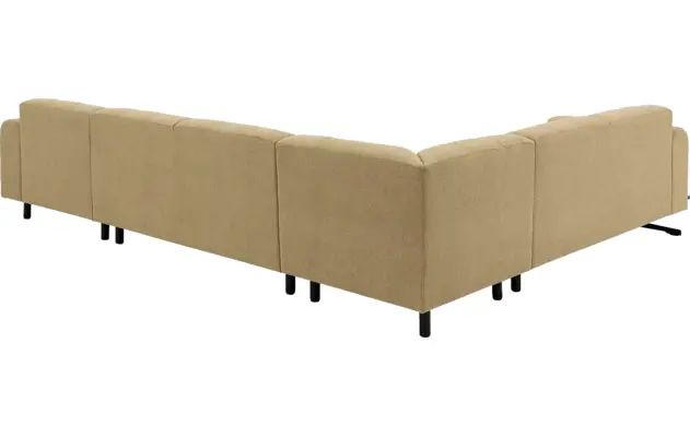 Goossens u bank mellow geel stof - 8252089-gespiegeld-05