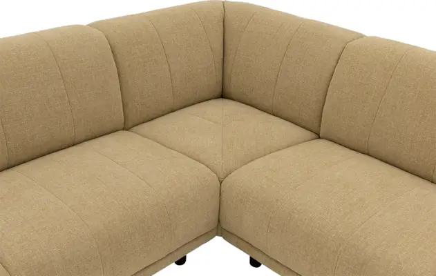 Goossens u bank mellow geel stof - 8252089-gespiegeld-06